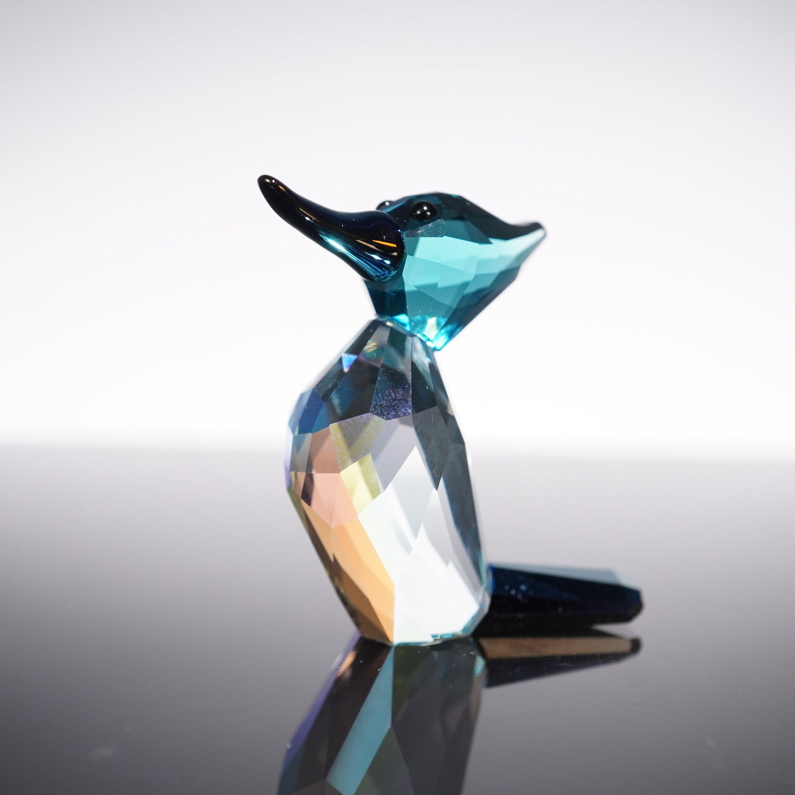 Swarovski Crystal Figurine, Lovlots City Park Ziggy the Woodpecker: Ziggy the woodpecker from Swarovski's Lovlots City Park collection was released as the 2010 Limited Edition. His design features a head in Indicolite crystal, a body in Light Azure and Aurora Borealis