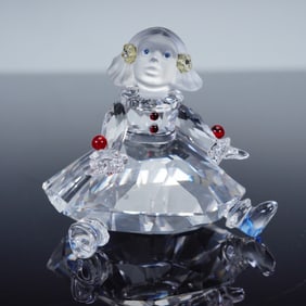 Swarovski Silver Crystal Figurine, Doll