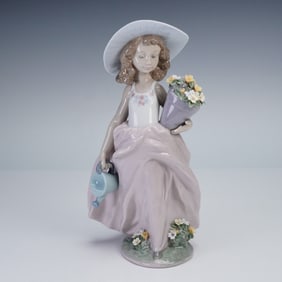 Lladro Society Porcelain Figurine, A Wish Come True 1007676
