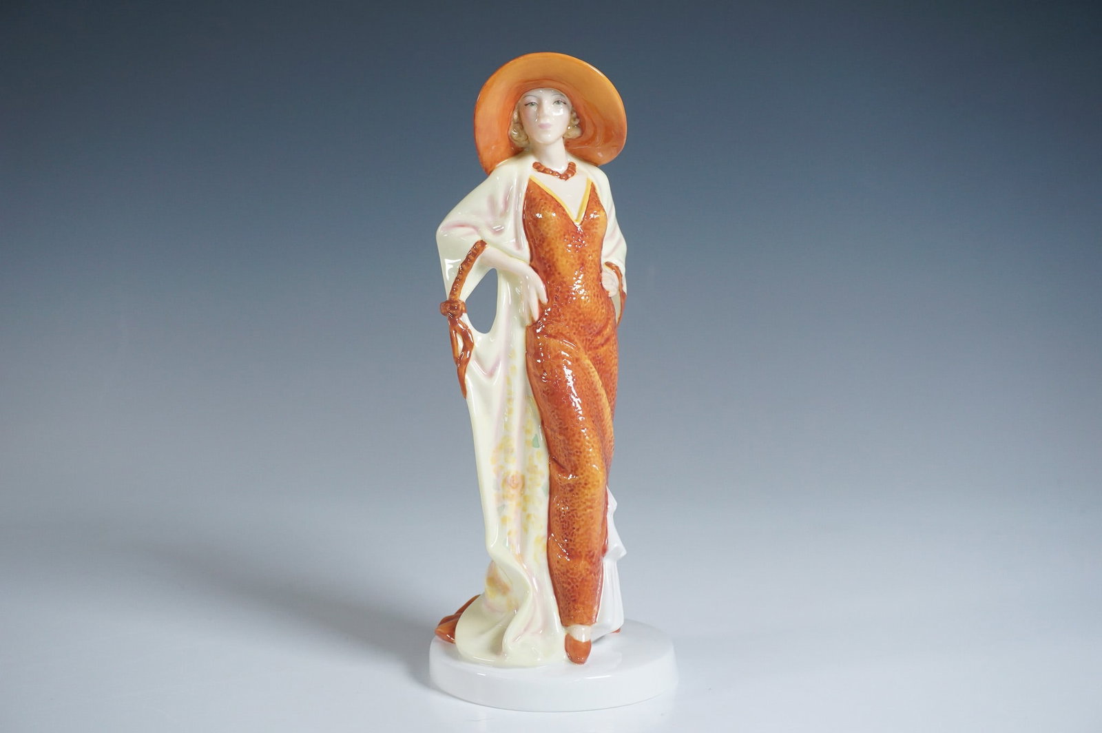 Royal Doulton Pretty Ladies Figurine, Eve HN 4866: Royal Doulton Pretty Ladies series figurine titled Eve HN 4866, crafted from fine bone china. Designed in England and issued in 2006, this elegant hand-decorated and handmade figurine portrays a sophi