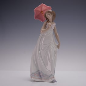 Lladro Porcelain Figurine, Afternoon Promenade 1007636