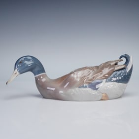 Lladro Porcelain Figurine, Mallard Duck 1005288
