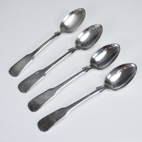 4pc International Sterling Silver Teaspoons, 1810 Pattern