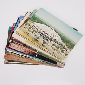 Collection of 28 Vintage Postcards including Landmarks, Holiday & Travel Sc