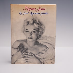 Signed 1st Ed. Fred L. Guiles Book, Norma Jean: The Life of Marilyn Monroe