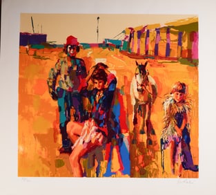 Nicola Simbari, Serigraph on Paper, Cirque Simbari Suite, Signed w/ COA