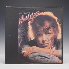 Autographed David Bowie Young Americans Vinyl Album, Including John Lennon