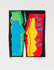 Sam Maitin, Serigraph on Paper, Signed & Numbered w/ Artist Provenance Note
