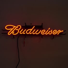 Authentic Budweiser Neon Bar Sign