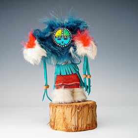Navajo Sunface Kachina Doll