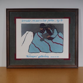 Amado Maurilio Pena Jr Signed Limited Edition Serigraph Kemper Galleries