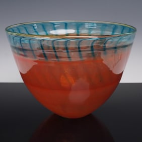 Kosta Boda Glass Bowl by Kjell Engman