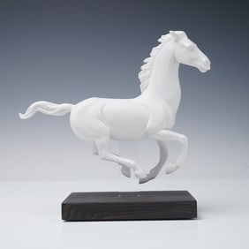 Lladro Movement Collection Porcelain Sculpture, Gallop IV 01016957