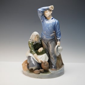 Royal Copenhagen Figurine, Harvest Couple 1352