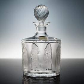 Lalique Crystal Femmes Decanter with Stopper