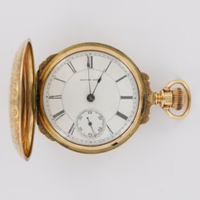 Columbus Watch Co. for Henry Korf KW HC Gold Filled Pocket Watch
