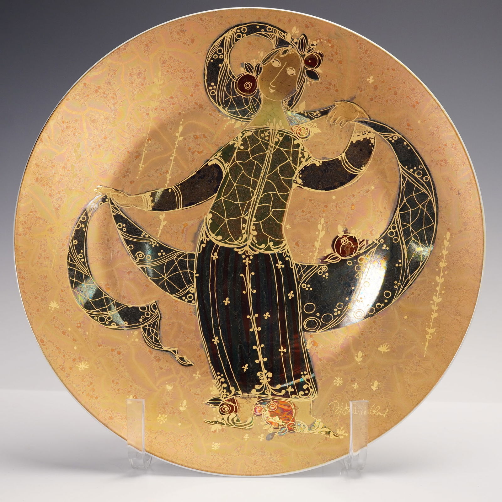 Rosenthal Bjorn Wiinblad, Scheherazade Wall Plate (1 of 5)