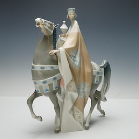 Lladro Porcelain Figurine, King Melchior 01011019