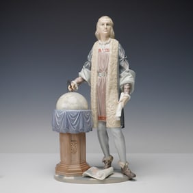 Lladro Porcelain Sculpture Columbus by Salvador Furio, 1001432