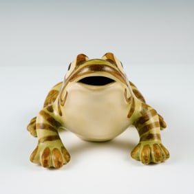Vintage Brush McCoy Ceramic Frog Figurine
