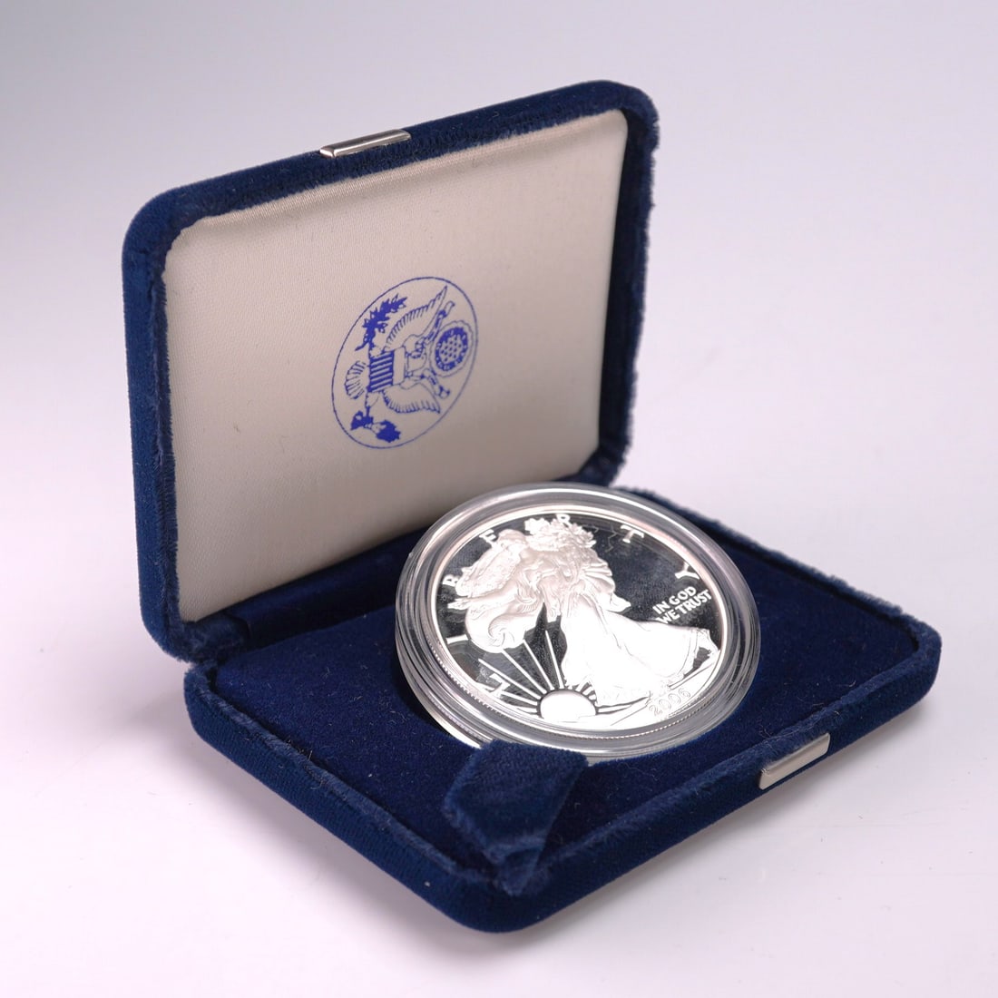 2006-W U.S. 1oz Silver Eagle Proof Coin OGP (1 of 5)