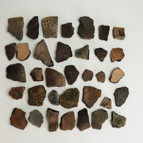 70pc Assortments of Pottery Sherds from Various Vessels
