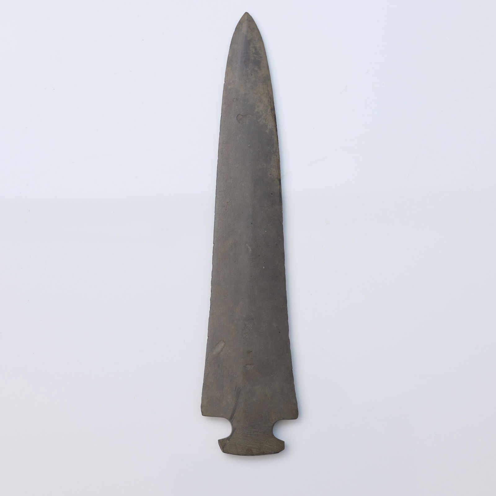 Ancient Carved Stone Blade Artifact (1 of 6)