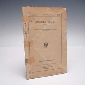 1931 Senate Report, Survey of the Seminole Indians of Florida