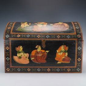 Cavanagh's Indian Mughal Painted Chest