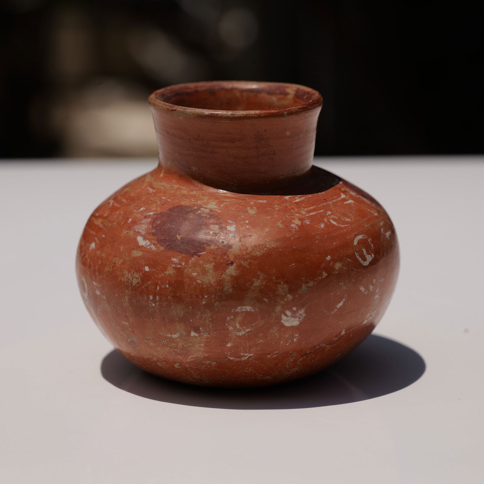 Pre-Columbian Redware Pottery Vase (1 of 5)
