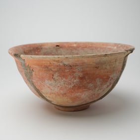 Pre-Columbian Pottery Footed Bowl