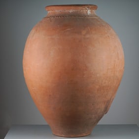 17th c. Terracotta Storage Jar from the San Miguel Archangel Shipwreck