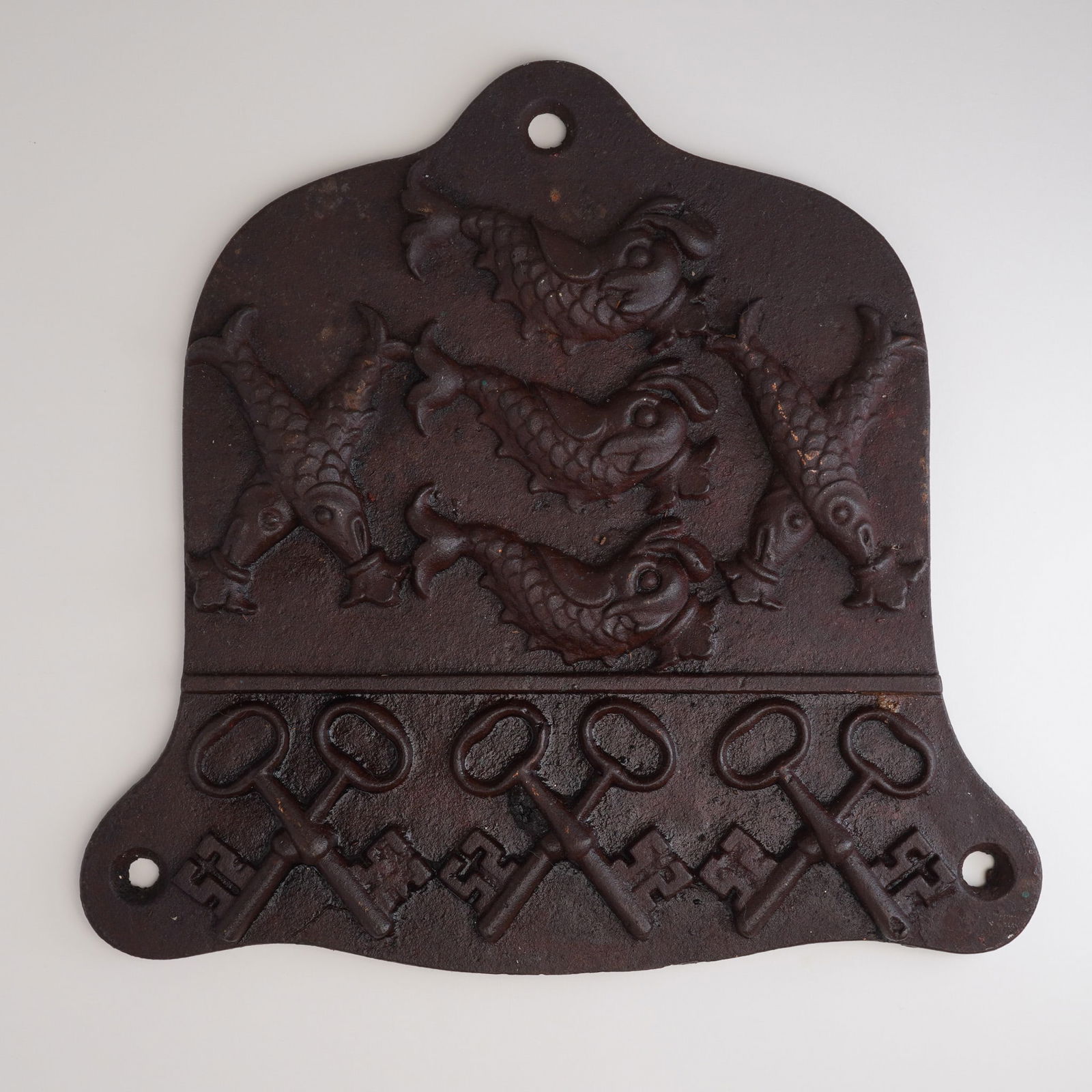 Cast Iron Hull Ship Plaque, Worshipful Company of Fishmongers (1 of 8)