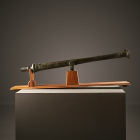 19th C. Bronze Southeast Asian Lantaka Cannon with Distinguished Provenance