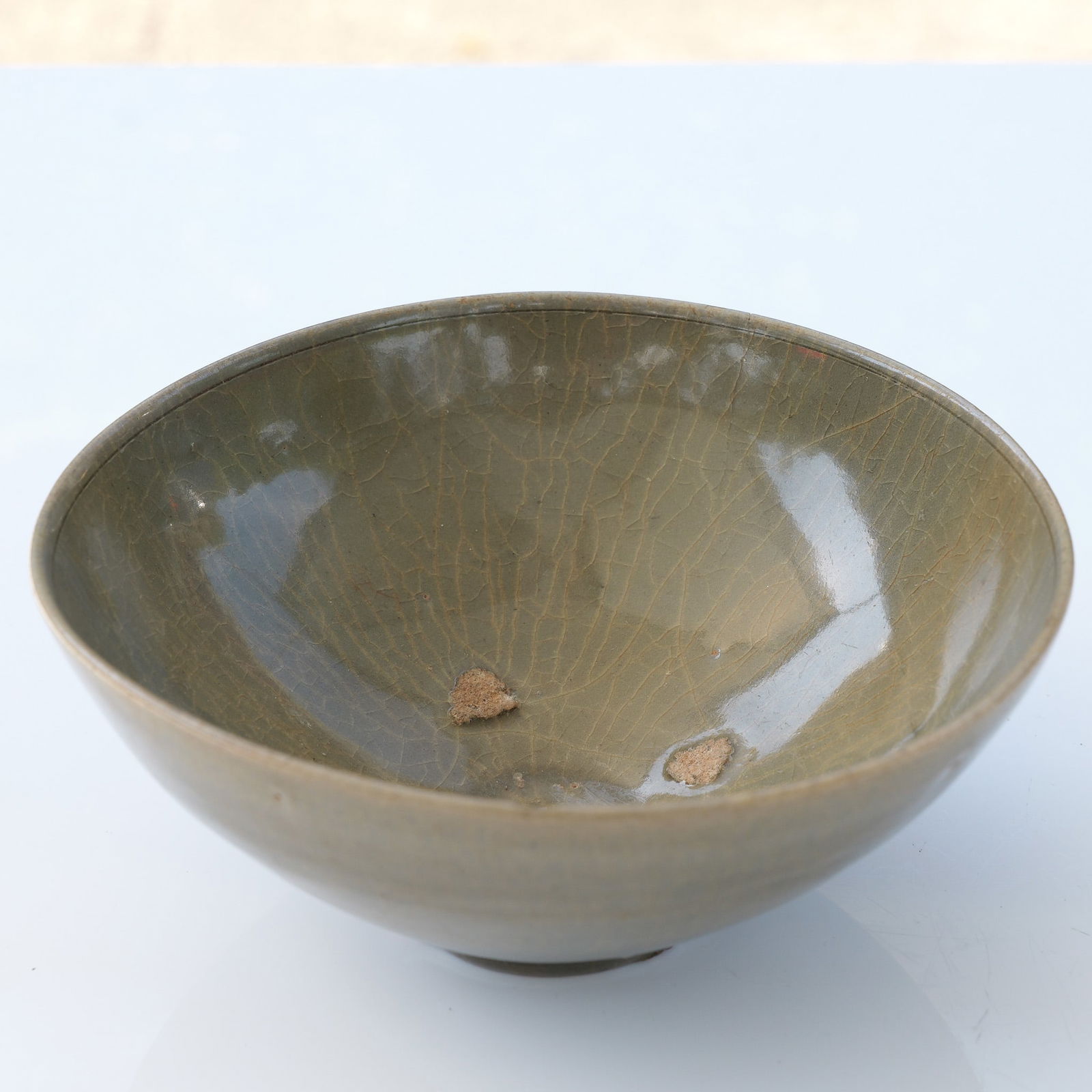 Korean Celadon Ware Ceramic Bowl (1 of 12)