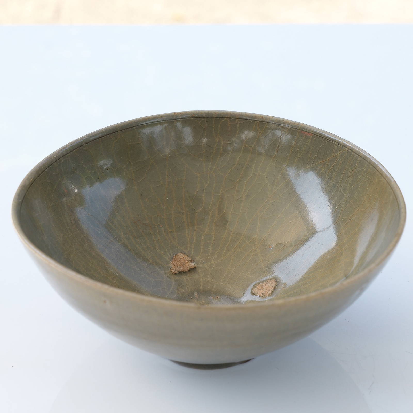 1752 Nanking Cargo Shipwreck Chinese Celadon Ware Ceramic Bowl