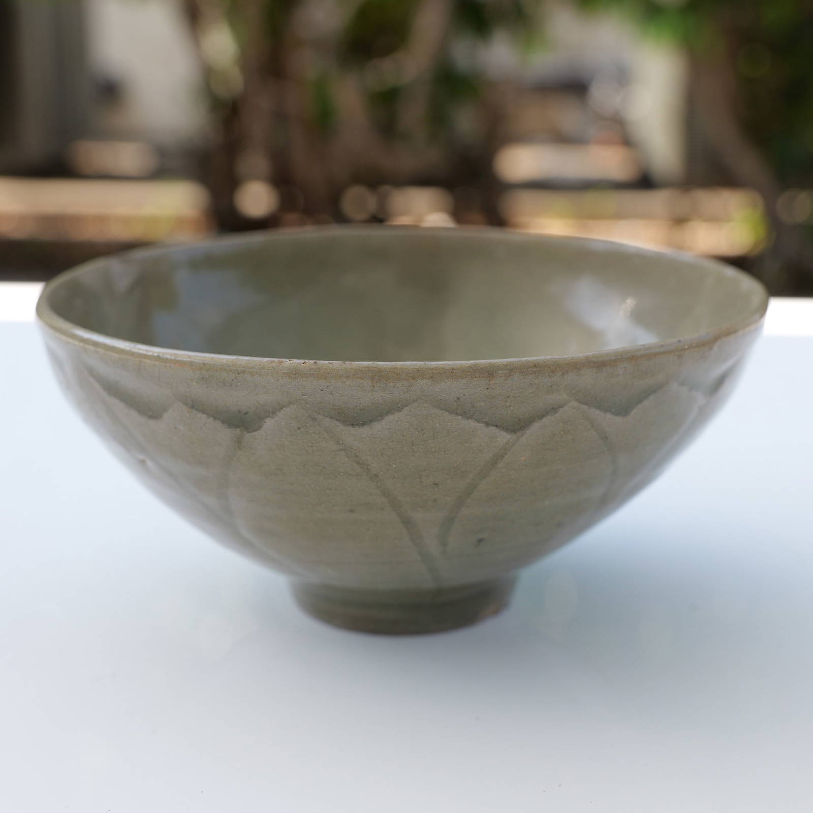 1752 Nanking Cargo Shipwreck Chinese Celadon Ware Ceramic Lotus Bowl