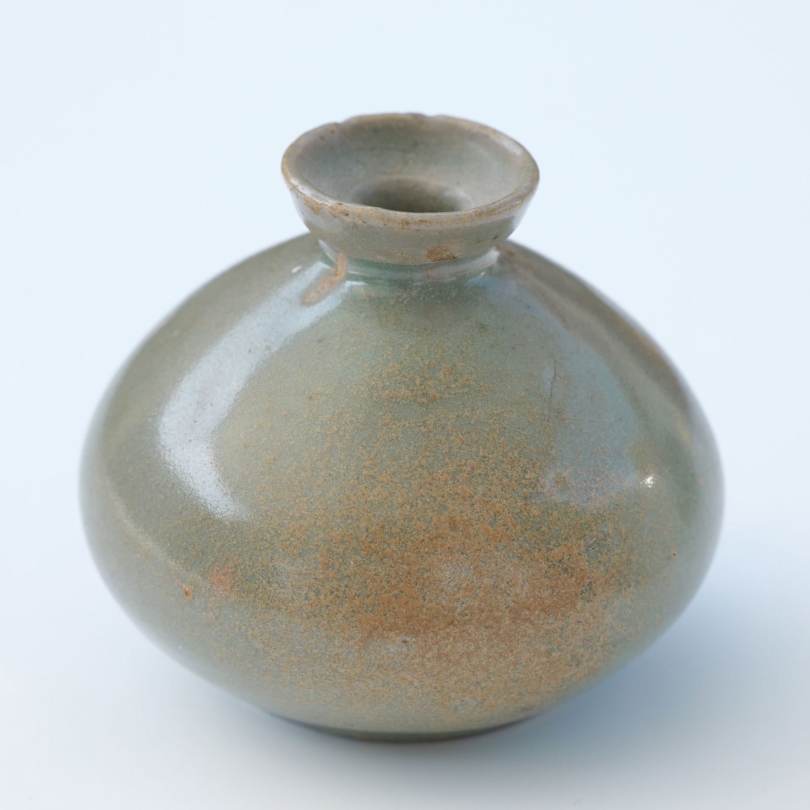 Korean Celadon Oil Bottle (1 of 8)