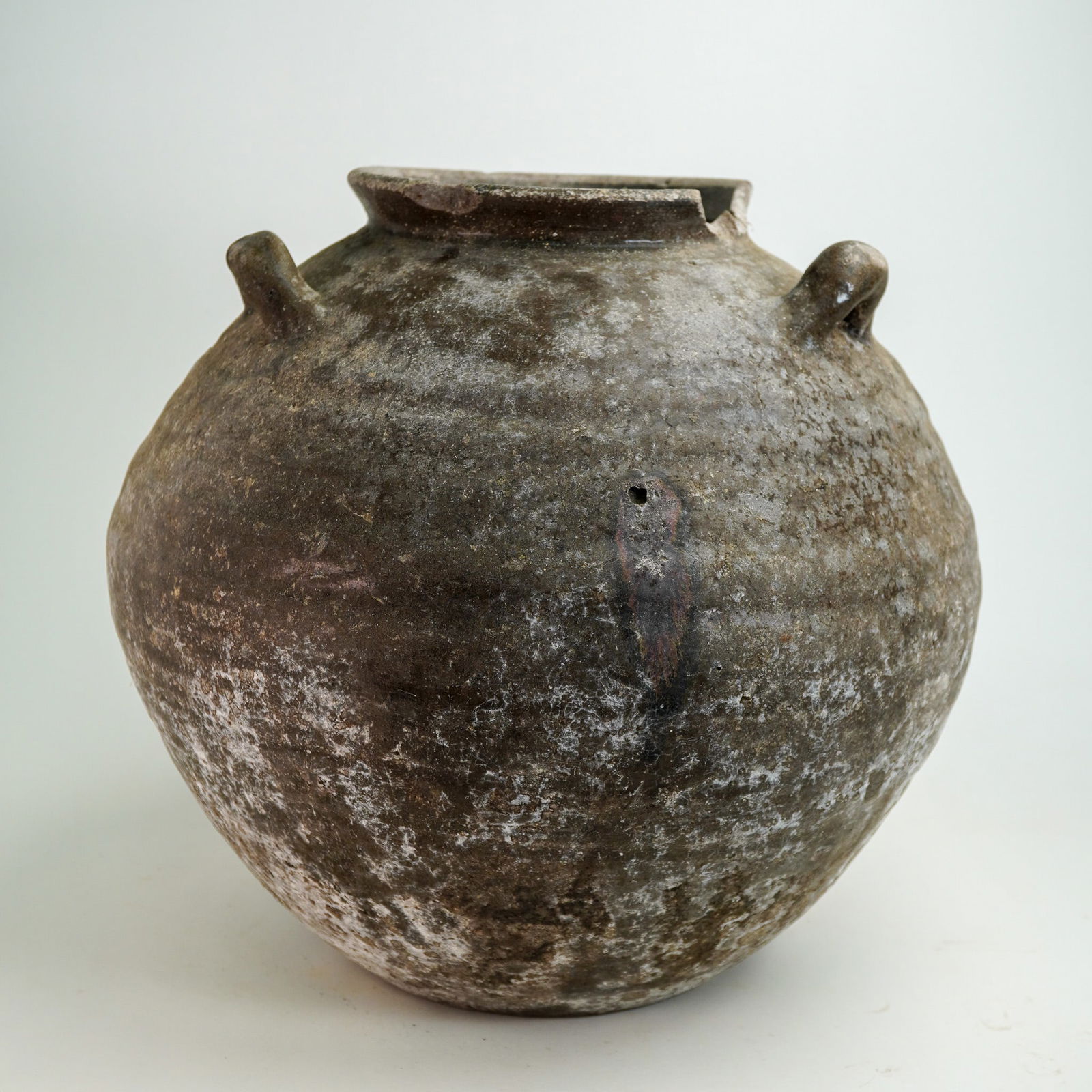 Southeast Asian Jar from Ko Si Chang 3 Excavation, 10th-14th century CE (1 of 8)