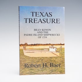 First Edition Robert H. Baer Book, Texas Treasure