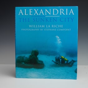 First Edition William La Riche Book, Alexandria: The Sunken City