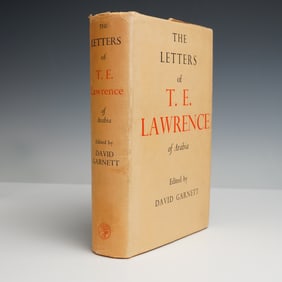 First Edition David Garnett Book, The Letters of T.E. Lawrence