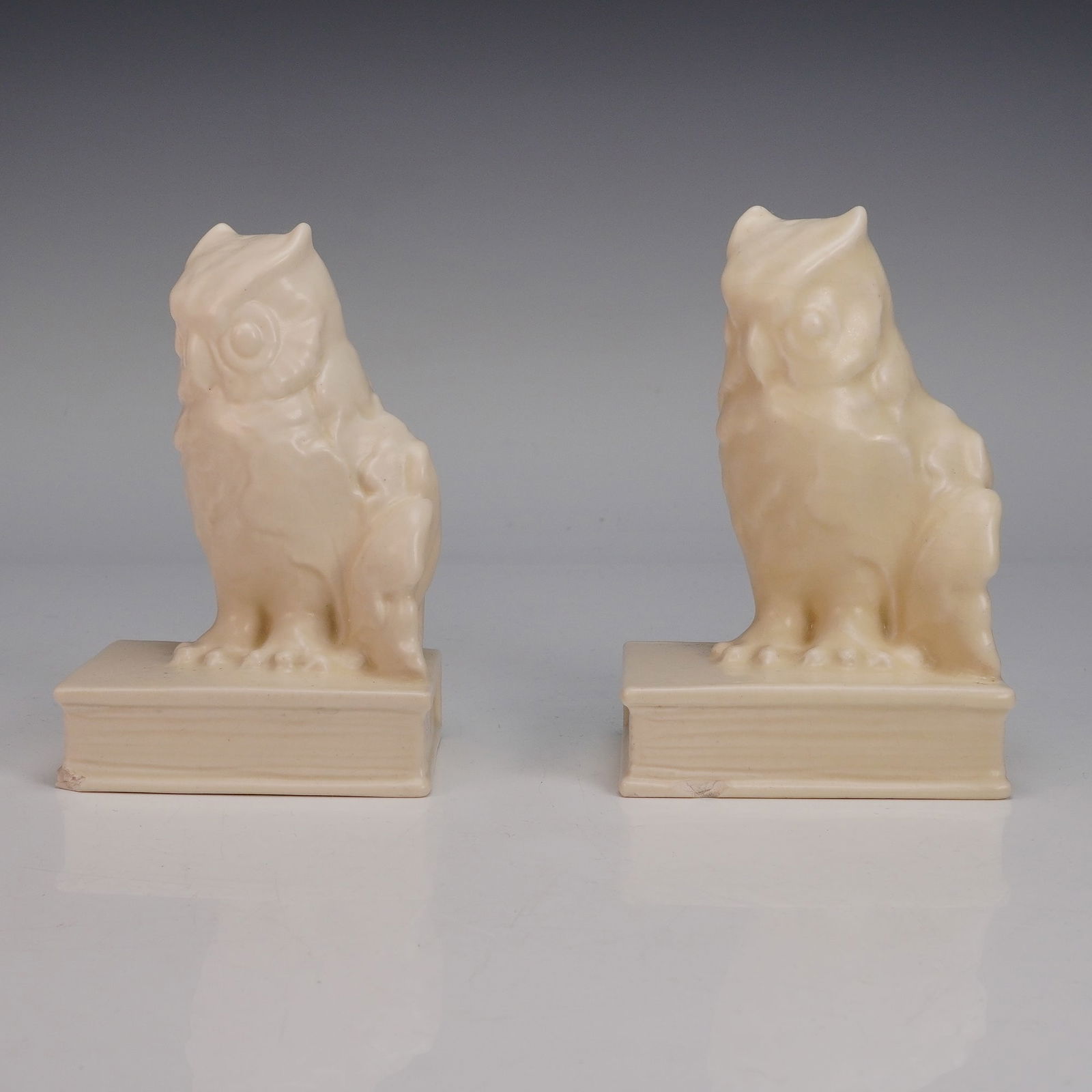 2pc Rookwood Owl Bookends, 2655 (1 of 6)