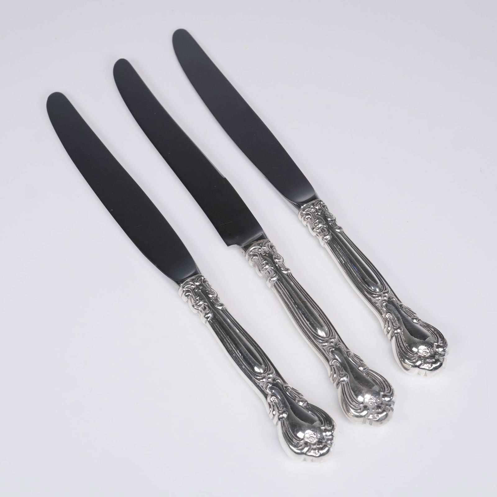 3pc Gorham Chantilly Sterling Silver Dinner Knives (1 of 9)