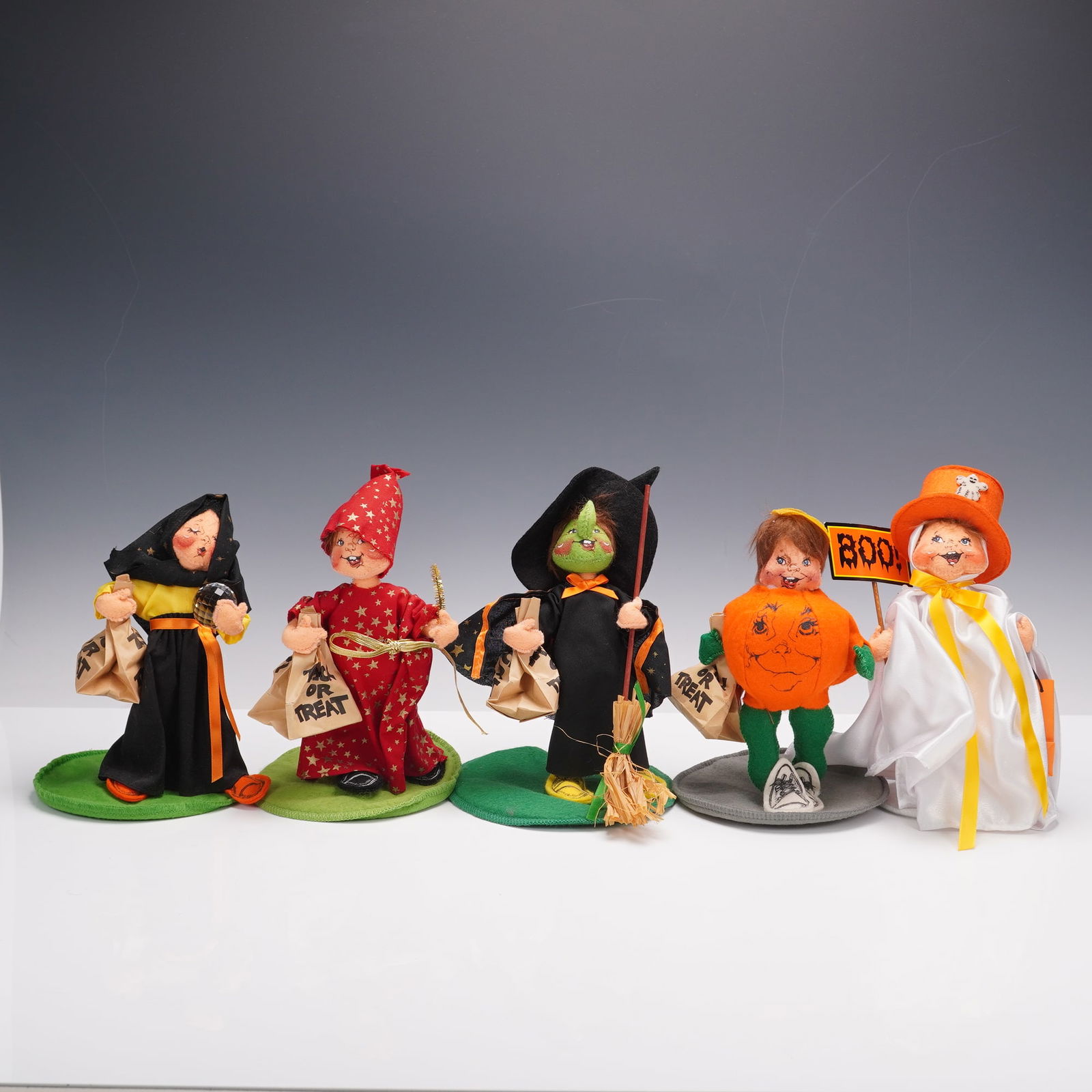 5pc Annalee Halloween Trick or Treat Doll Figures (1 of 3)