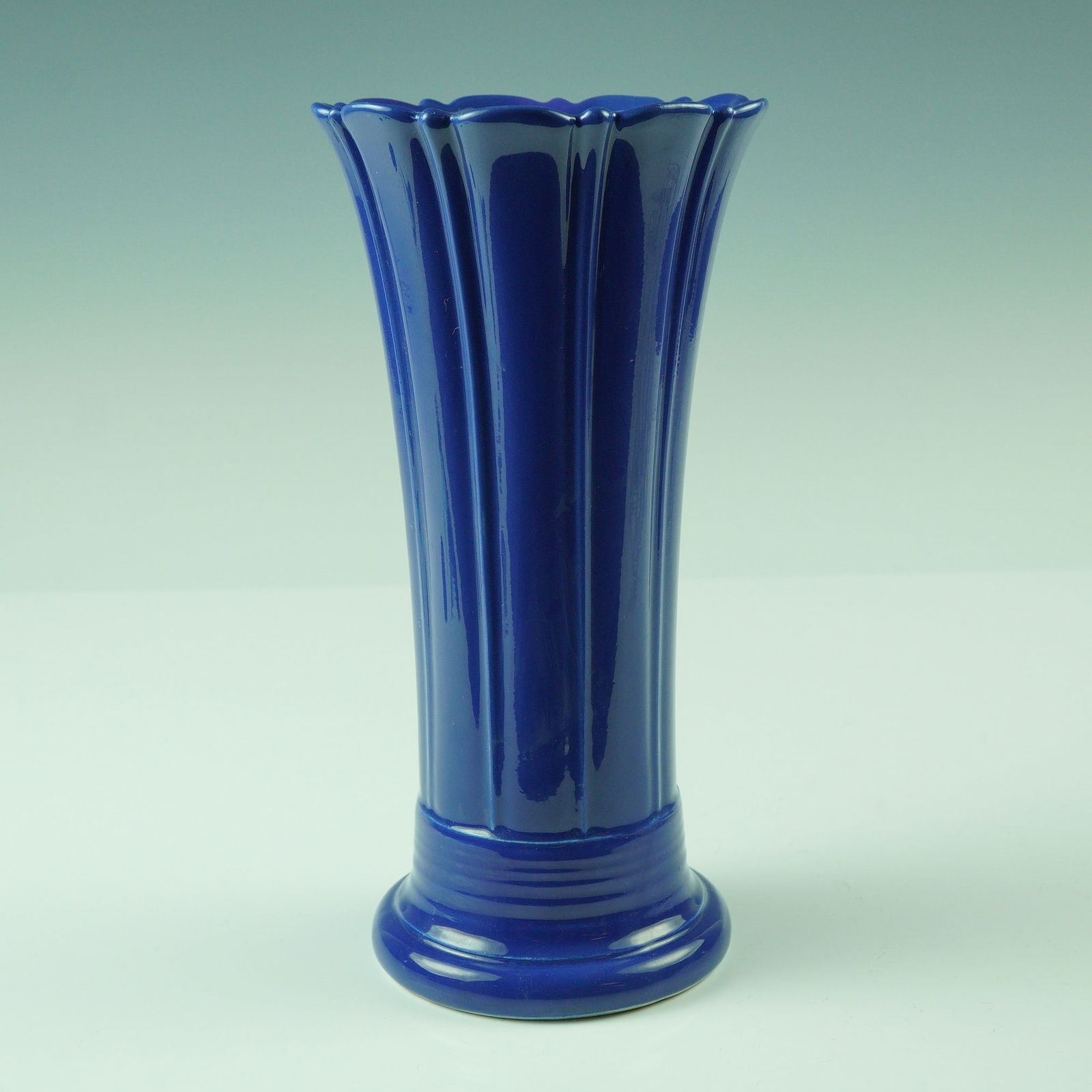 Fiesta Cobalt Blue 10-Inch Vase (1 of 4)