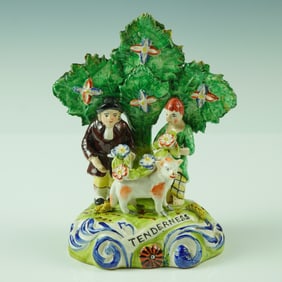Antique Staffordshire Figurine, Tenderness