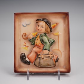 Goebel Hummel Wall Plaque, The Merry Wanderer