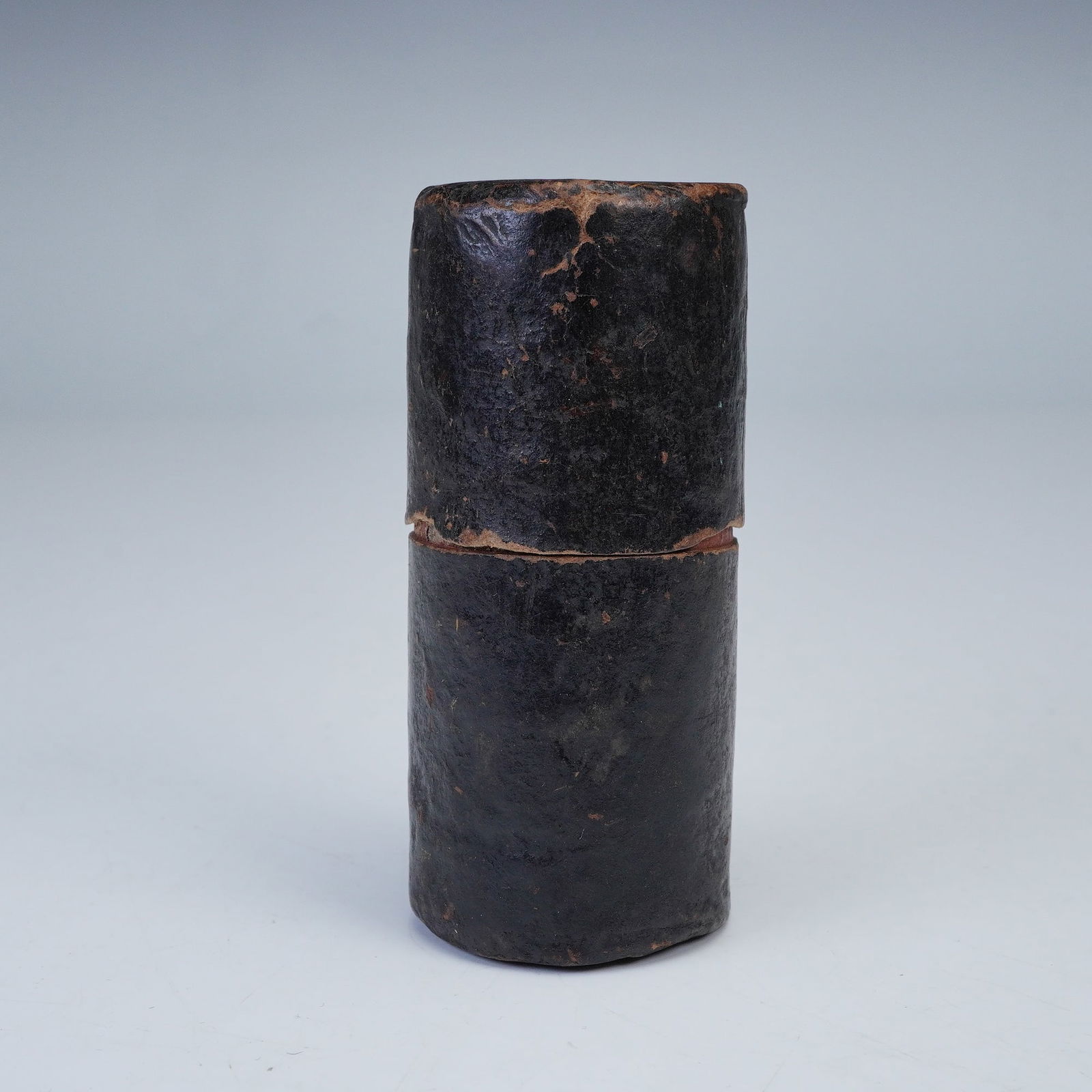 Vintage Miniature Brass Double Feed Maritime Spyglass With Case (1 of 5)