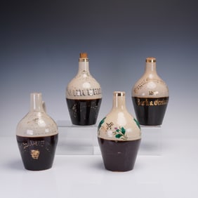 4pc Klein Bros Whiskey Jugs